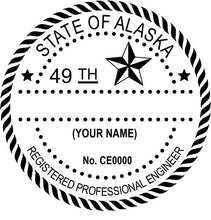 Alaska Engineer Stamp and Seal - Prostamps