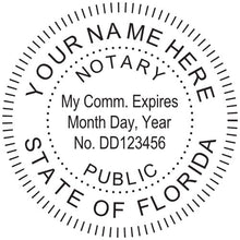 Florida Notary Stamp and Seal - Prostamps