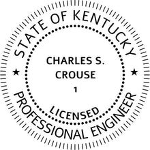 Kentucky Engineer Stamp and Seal - Prostamps