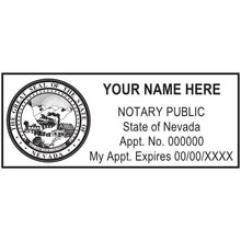 Nevada Notary Stamp and Seal - Prostamps