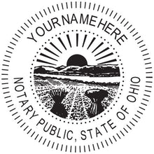 Ohio Notary Stamp and Seal - Prostamps