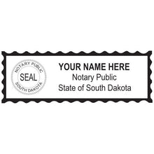 South Dakota Notary Stamp and Seal - Prostamps
