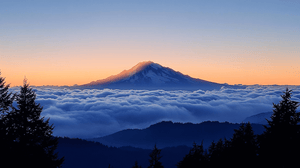 mount rainier in washington state