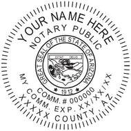 Arizona Notary Stamp and Seal - Prostamps