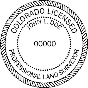 Colorado Land Surveyor Stamp and Seal - Prostamps