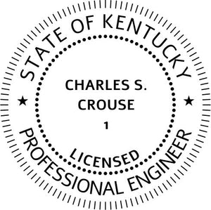 Kentucky Engineer Stamp and Seal - Prostamps