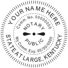 Kentucky Notary Stamp and Seal - Prostamps