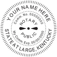 Kentucky Notary Stamp and Seal - Prostamps