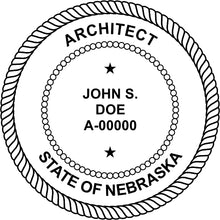 Nebraska Architect Stamp and Seal - Prostamps