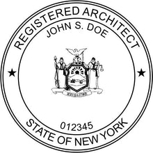 New York Architect Stamp and Seal - Prostamps