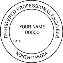 North Dakota Engineer Stamp and Seal - Prostamps