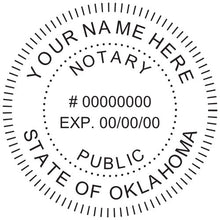 Oklahoma Notary Stamp and Seal - Prostamps