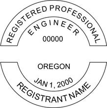 Oregon Engineer Stamp and Seal - Prostamps