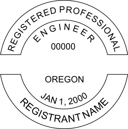 Oregon Engineer Stamp and Seal - Prostamps