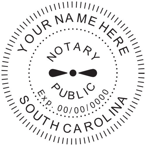 South Carolina Notary Stamp and Seal