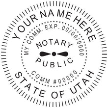 Utah Notary Stamp and Seal - Prostamps