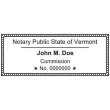 Vermont Notary Stamp and Seal - Prostamps
