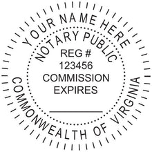 Virginia Notary Stamp and Seal - Prostamps